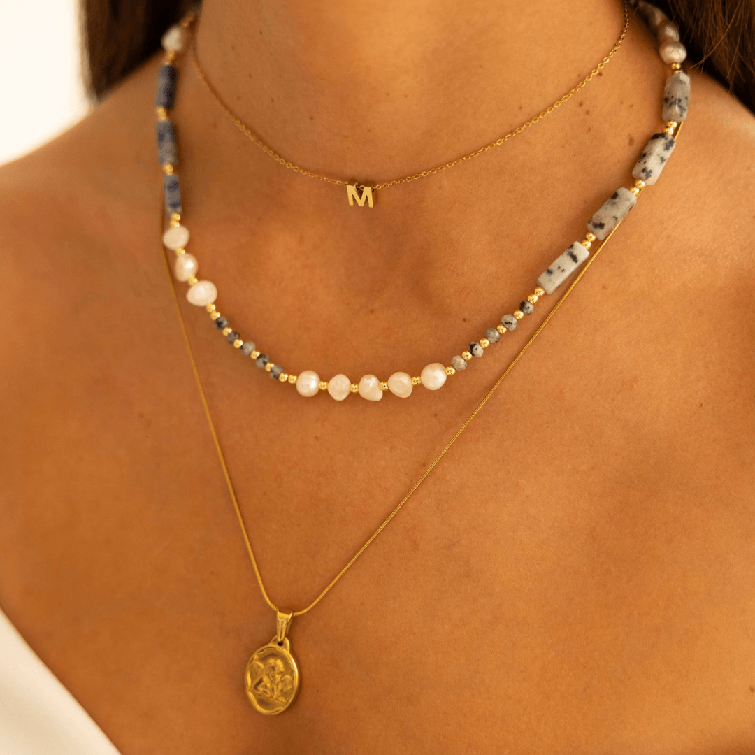 Rosario Angel Necklace